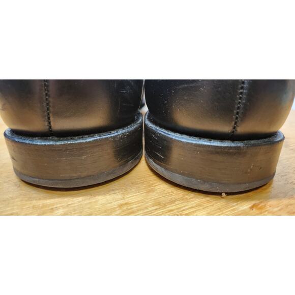 Allen Edmonds Clifton Cap Toe Oxfords 10 3E Made in USA Black Leather Shoes